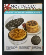 nostalgia mymini snowflake waffle maker (BRAND NEW) - $13.05
