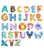 Jumbo Magnetic Letters Abc Alphabet Magnets Colorful Animal Shape Toys - $26.99