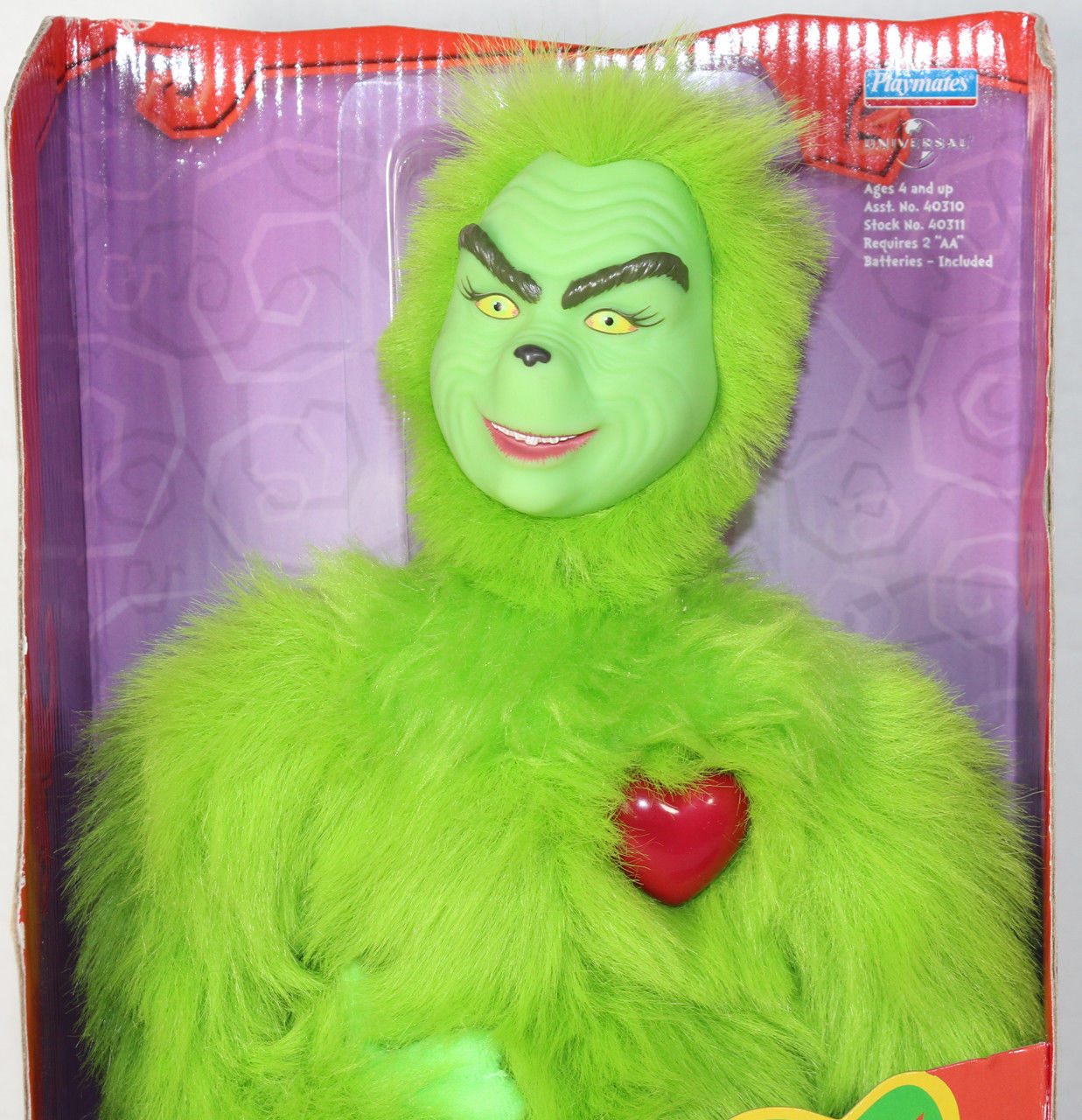 vintage grinch plush