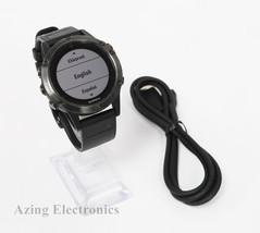 Garmin fenix 5 47mm Multisport GPS Fitness Watch Slate Gray with Black Band image 1