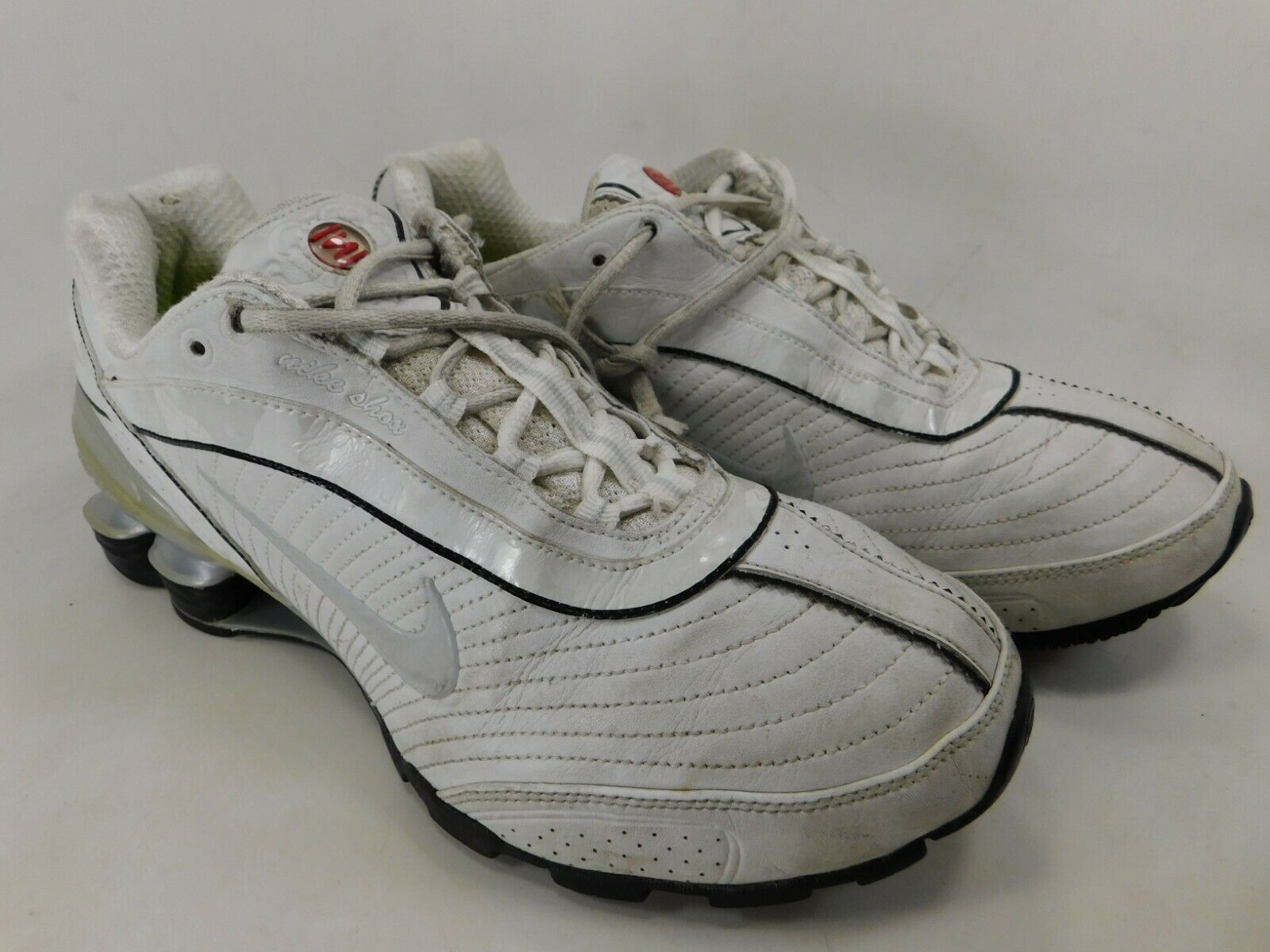 Nike Shox 2007 Taille US 9.5 M (D) Eu 41 Femmes Chaussures Course Blanc ...