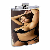 Moroccan Pin Up Girls D14 Flask 8oz Stainless Steel Hip Drinking Whiskey - $13.81