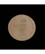1987 British Columbia Steamship - Silver Casino Token - $5.00