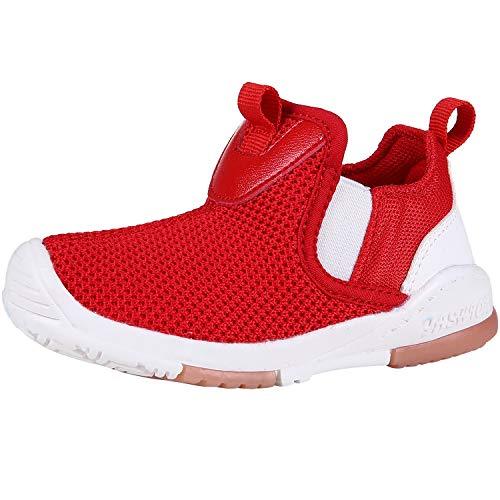 shevalues Toddler Kid's Sneakers Baby Girls Boys Slip On Tennis Shoes