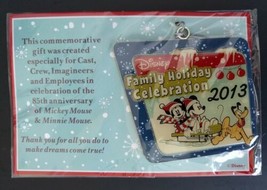 Disney Family Holiday Celebration 2013 Mickey Minnie 85th Ornament - 2013 - $11.23