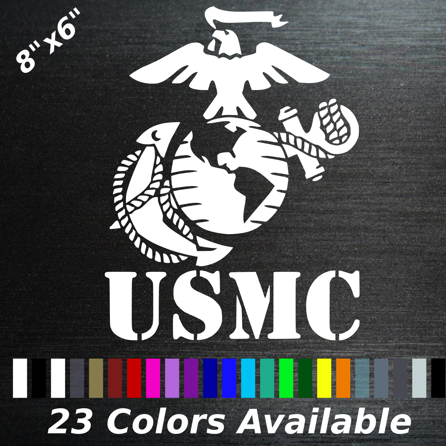 USMC Decal emblem Marine Corps military
