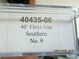 Trainworx Stock # 40435-04 to -09 Southern 40' Flexi-Van Trailer N-Scale image 6