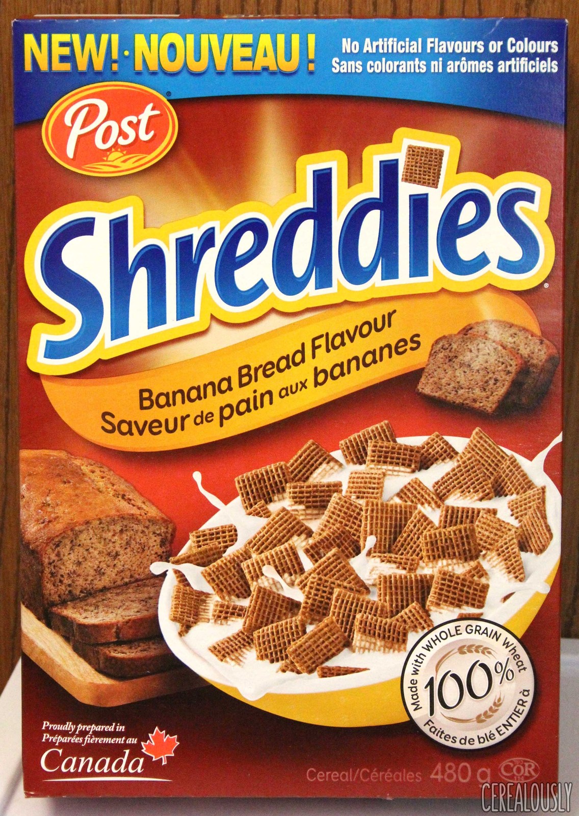Shreddies Banana Bread Flavour Cereal 4 boxes Truly Canadian - Cereals ...