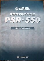 Yamaha PSR-550 Digital Portatone Keyboard Original Operation Owner&#39;s Man... - $29.99