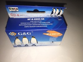 NEW G&amp;G NP-K-8965 BK Black 10XL Kodak Easy Printer 5100 5300 5500 Ink Ca... - $9.89