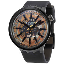 Swatch - SO27B115 - Dark Taste Quartz Men's Watch  - $138.55