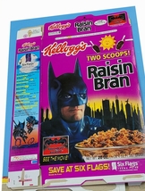 Batman & Robin the Movie Kellogg's Cereal Box Flattened Circa 1997 - $5.00