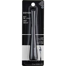 COVERGIRL Get In Line Liquid Eyeliner, Black Crystal, 0.08 fl oz (2.5 ml) (Pack  - $19.78