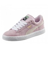 Puma Suede Classic Pink Beige Kids Size 3 Sneakers 360757 30 - $39.95