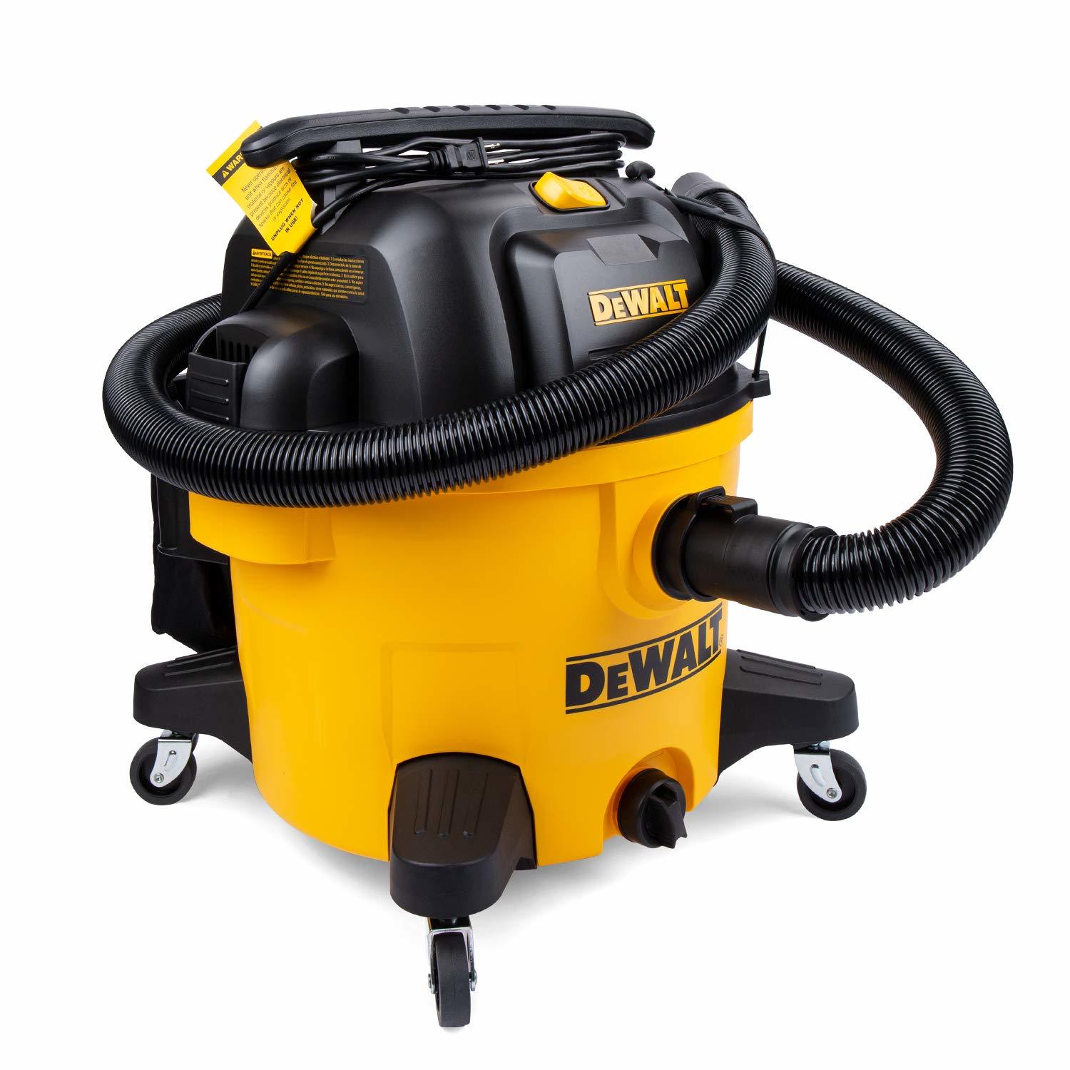 DEWALT 9 Gallon DXV09PZ New Version Poly Wet/Dry Vac, Heavy Duty Shop