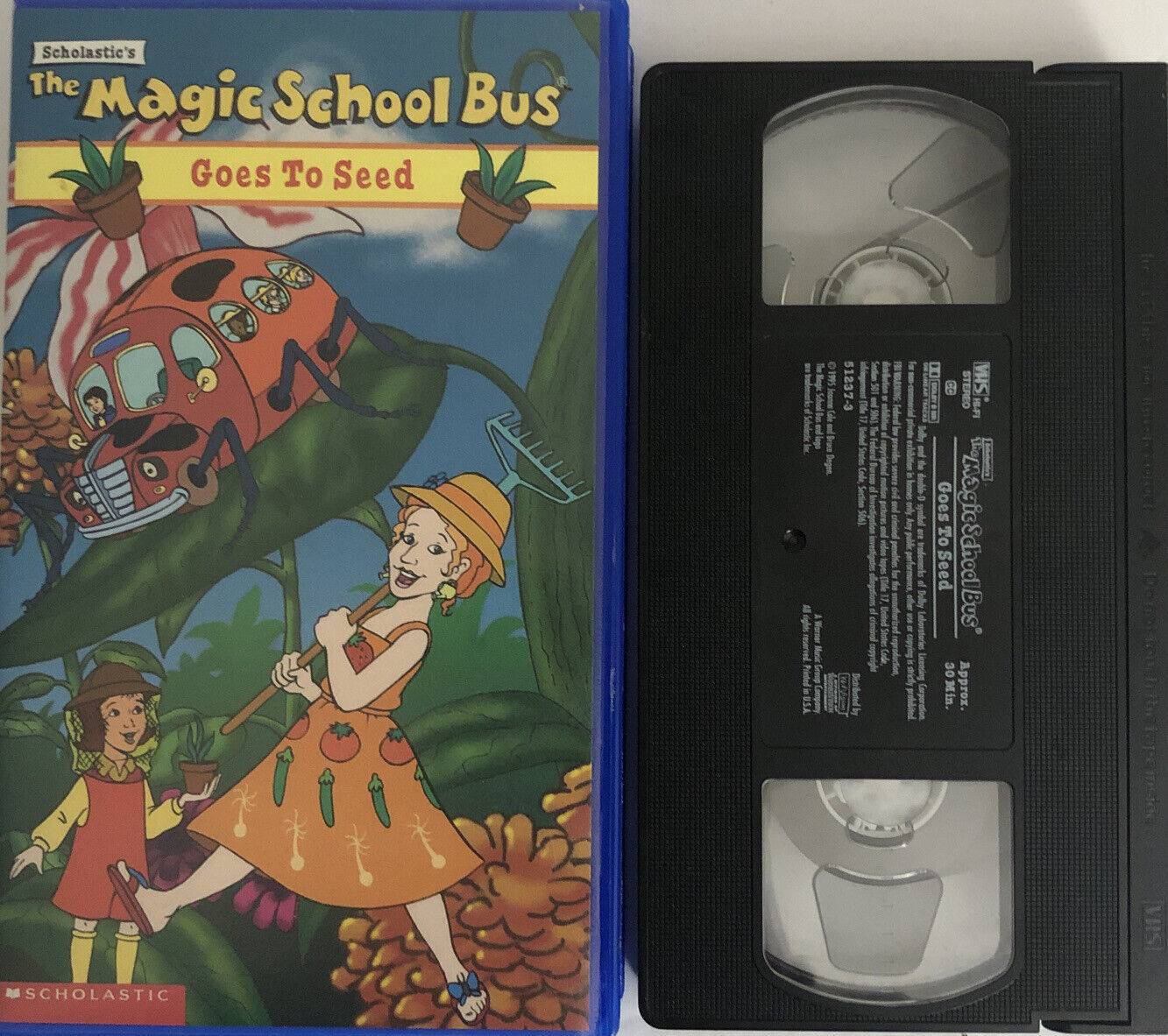 Magic School Bus The-Goes to Seed(VHS,1999,Clam Shell)TESTED-RARE ...