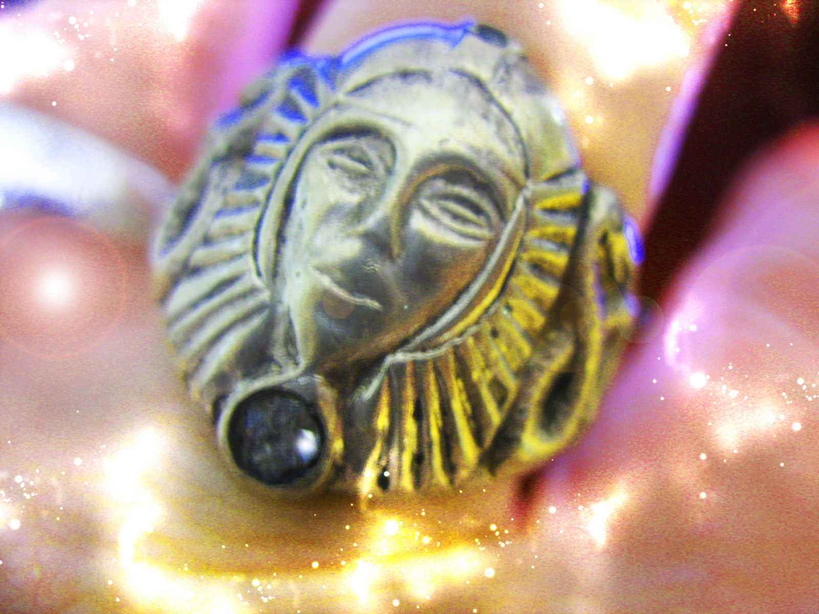 Primary image for HAUNTED ANTIQUE RING UNLOCK PHARAOH'S GIFTS WEALTH LUCK HIGHEST LIGHT MAGICK 