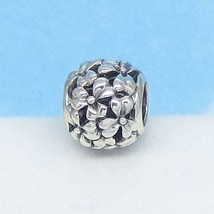 925 Sterling Silver Filigree Flower European Charm Bead - Fits Pandora F... - $23.99