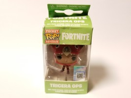 Fortnight Funko Pocket Pop Keychain Tricera Ops