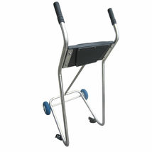 Stainless Steel Boat Outboard Motor Stand Cart Dolly With Wheel Enginee Carrier image 4