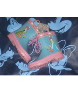 Disney Store Frozen Rain Boots Pink &amp; Blue with Laces Girls Size 9  New. - $39.59