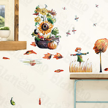 Leafy season - Wall Decals Stickers Appliques Home Decor - $6.49