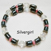 10 in hematite pink clear ab wrap bracelet 2 thumb200