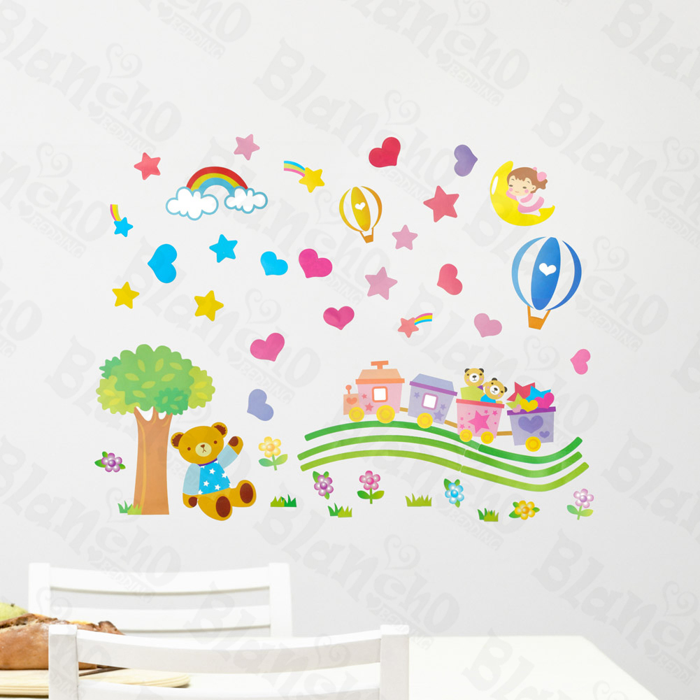 Lovely Bear - Wall Decals Stickers Appliques Home Decor