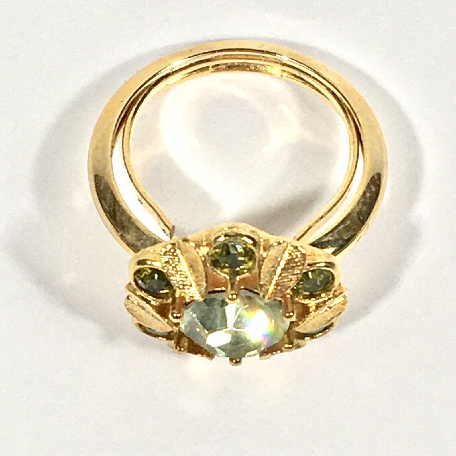 avon peridot ring