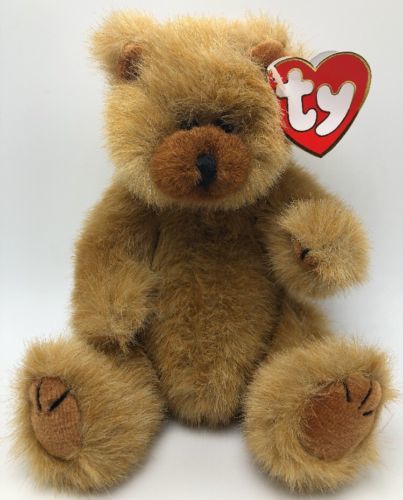 ty brown bear stuffed animal