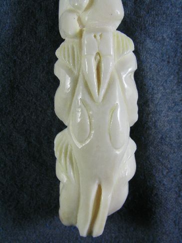 Walrus Tooth Carving by William Soonagrook jr St Lawrence Island AK - Art