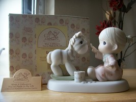 1995 Precious Moments “What A Difference You’ve Made In My Life” Figurine - $45.00