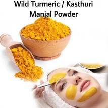 Wild Turmeric Kasthuri Manjal Powder For Glowing Skin 100g free Shipping - $19.99