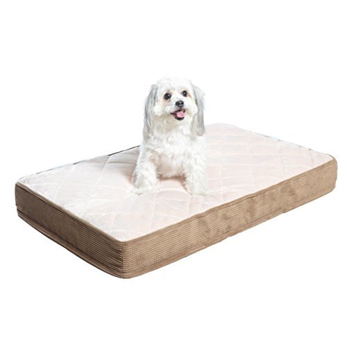 Milliard Quilted Padded Orthopedic Dog Bed, Egg Crate Foam with Plush