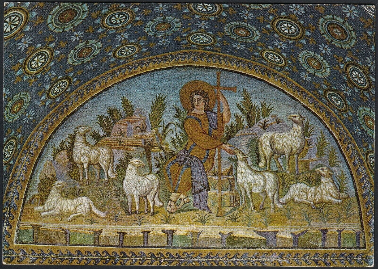 AA9430 Ravenna - Mausoleo di Galla Placidia - Il buon Pastore - Mosaico ...