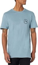 Quiksilver CITADEL BLUE Men's Rolling Waves Short Sleeve Tee Shirt, US Large - $20.05