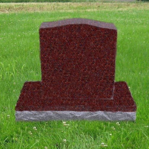 India Red Granite Upright Monument Gravemarker Headstone Gravestone MN ...