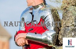 NauticalMart Plate Armour Steel Arms "Errant Squire"; Medieval Armor; Steel Armo