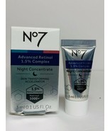 No7 Advanced Retinol 1.5% Complex Night Concentrate, Sample Size .1oz Ne... - $11.50