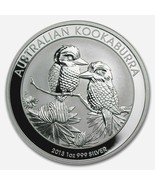 2013 Australien 1 Dollar Kookaburra 29.6ml 999 Silber Bu Münze - $59.52