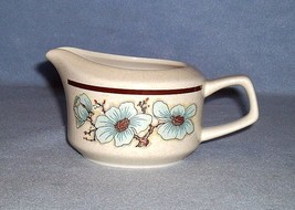 Lenox Temper-ware Softwind Creamer 10 ounce Blue Flowers - $5.99