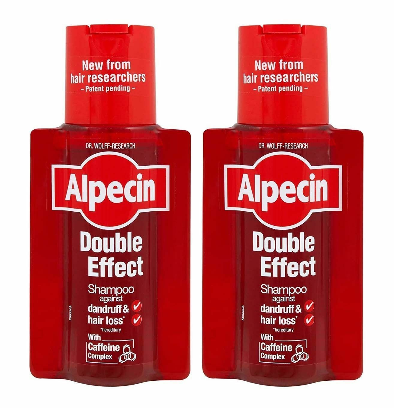 Alpecin Double Effect Shampoo 200ml - Pack of 2