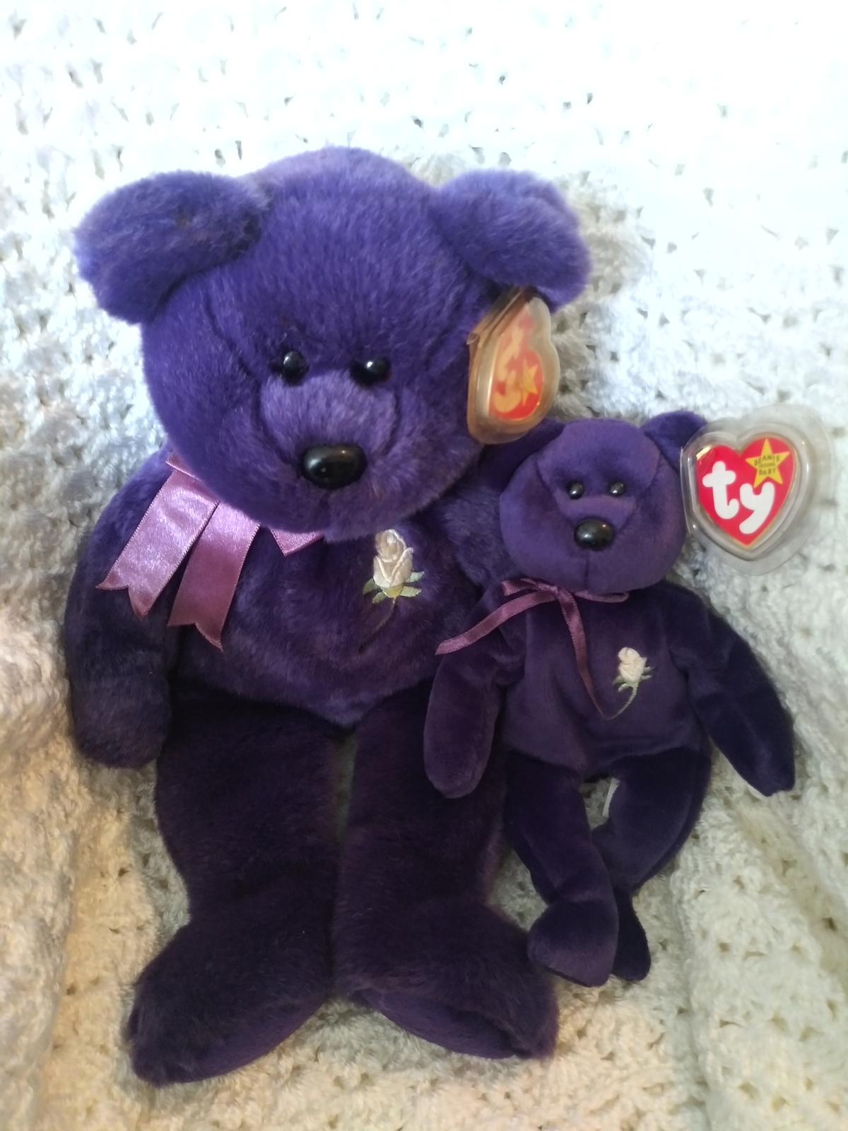 princess diana beanie baby errors