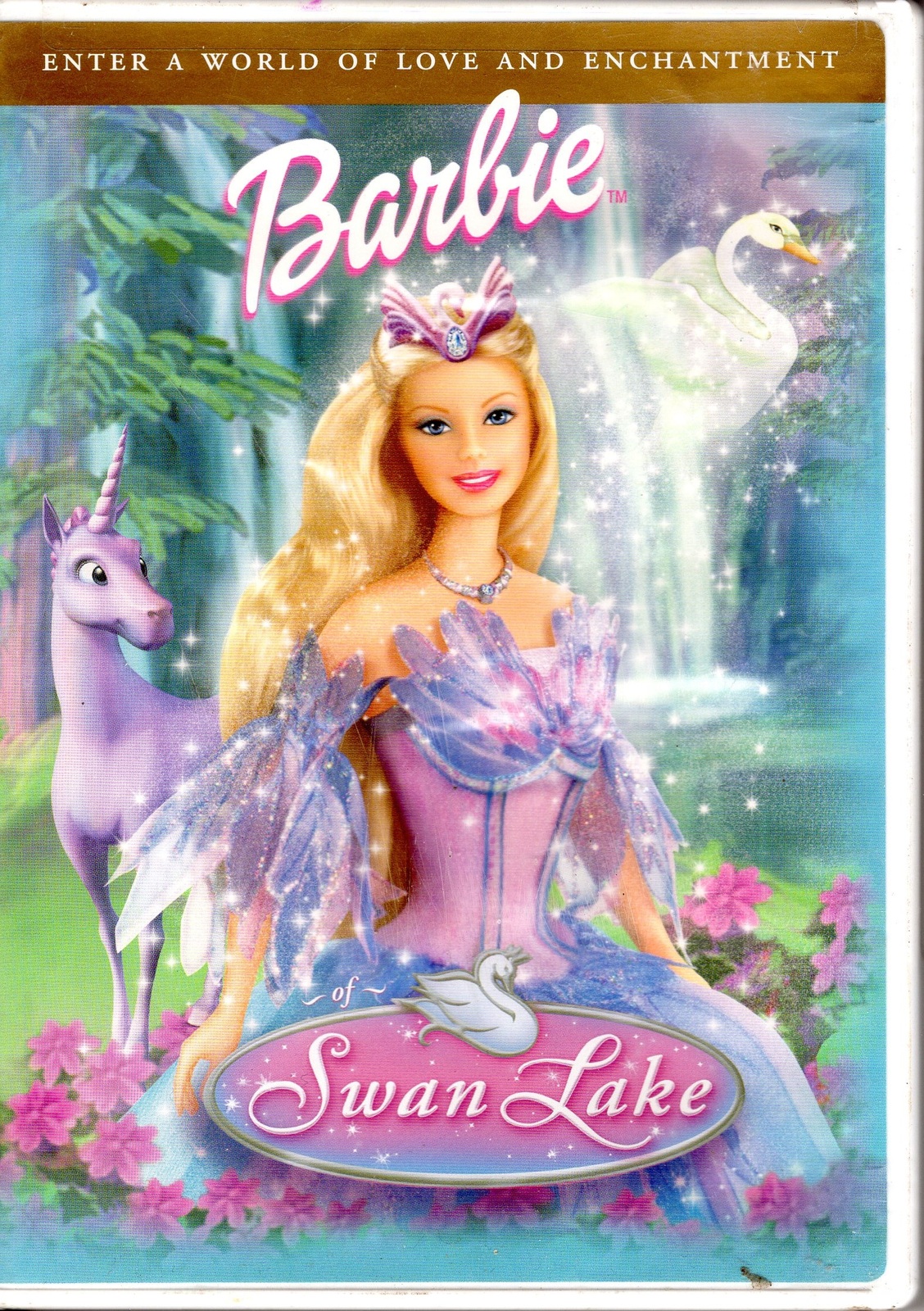 barbie unicorn swan lake