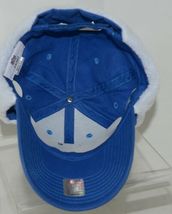Team Apparel NFL Detroit Lions Blue Adjustable White Ear Flaps Hat image 7