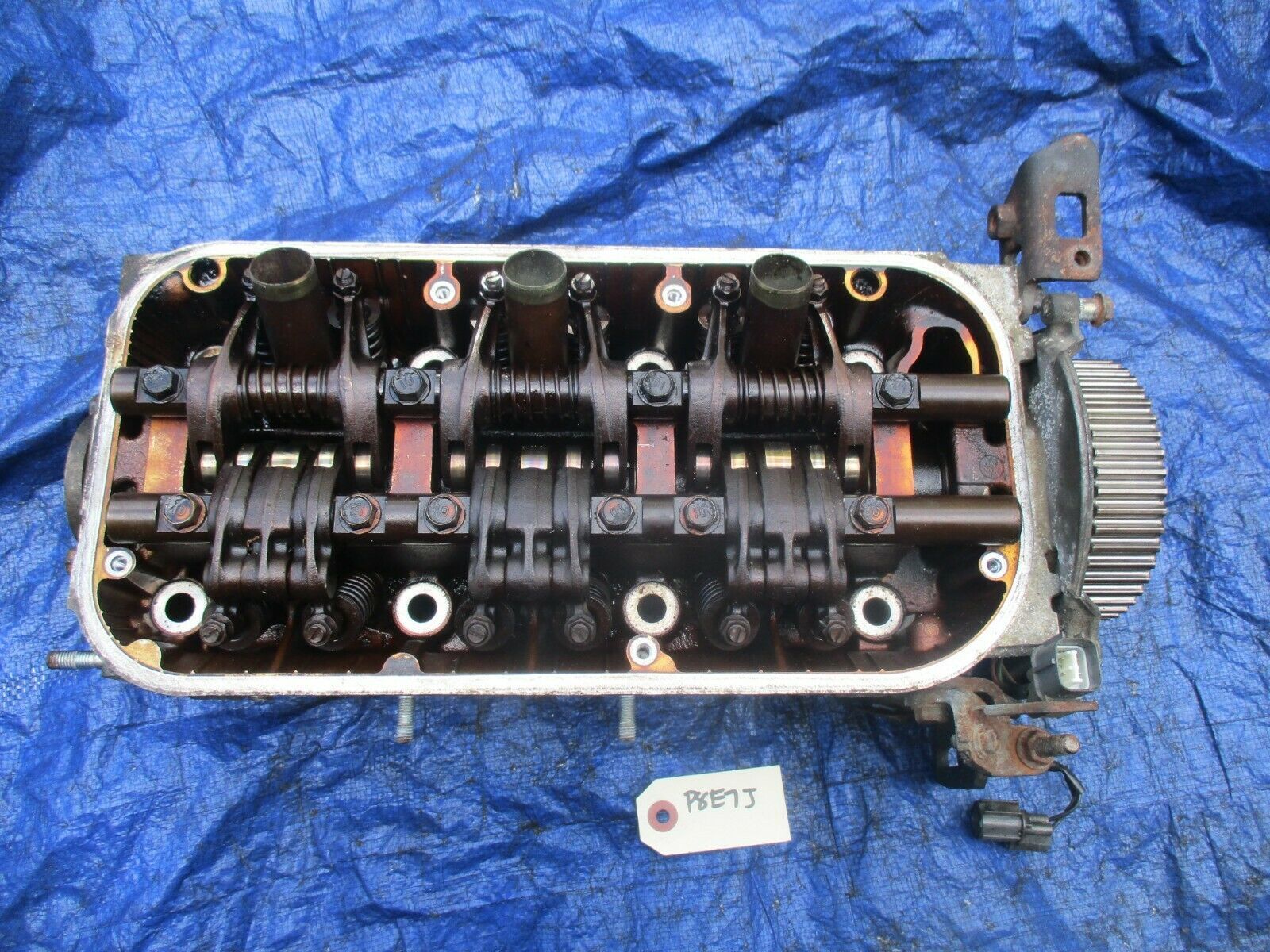 2001 Acura Mdx J35a3 Left Bare Cylinder Head Assembly Oem Engine Motor