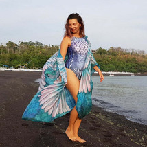 New Beach Kimono Beachwear Kaftan Swimsuit Cover up Tunic for Beach Pare... - $26.99