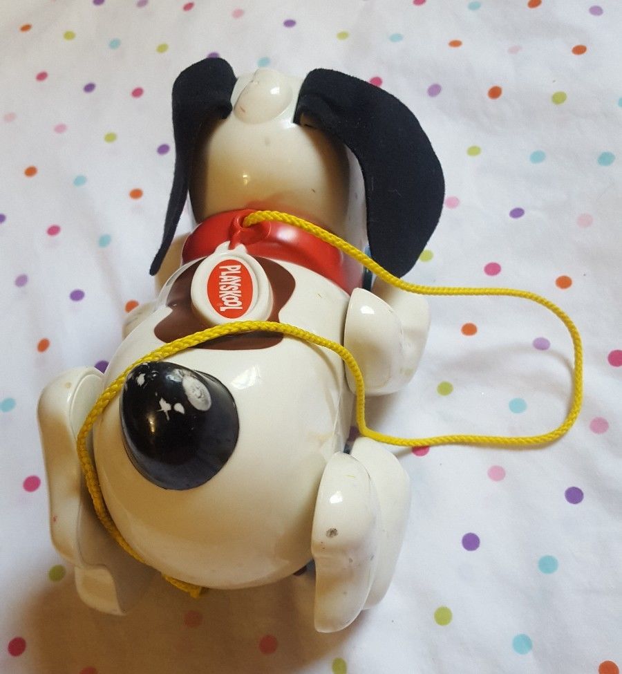 playskool puppy pull toy