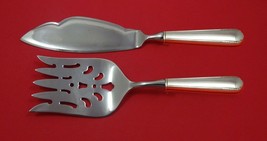 Silver Stream by Manchester Sterling Silver Fish Serving Set 2 Piece Custom Made - $127.40