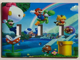 Super Mario Bro Light Switch Power Duplex Outlet Wall Plate Cover Home Decor image 6